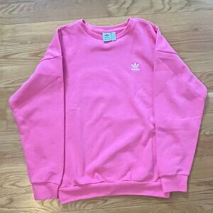 Women's Pink Adidas Crewneck